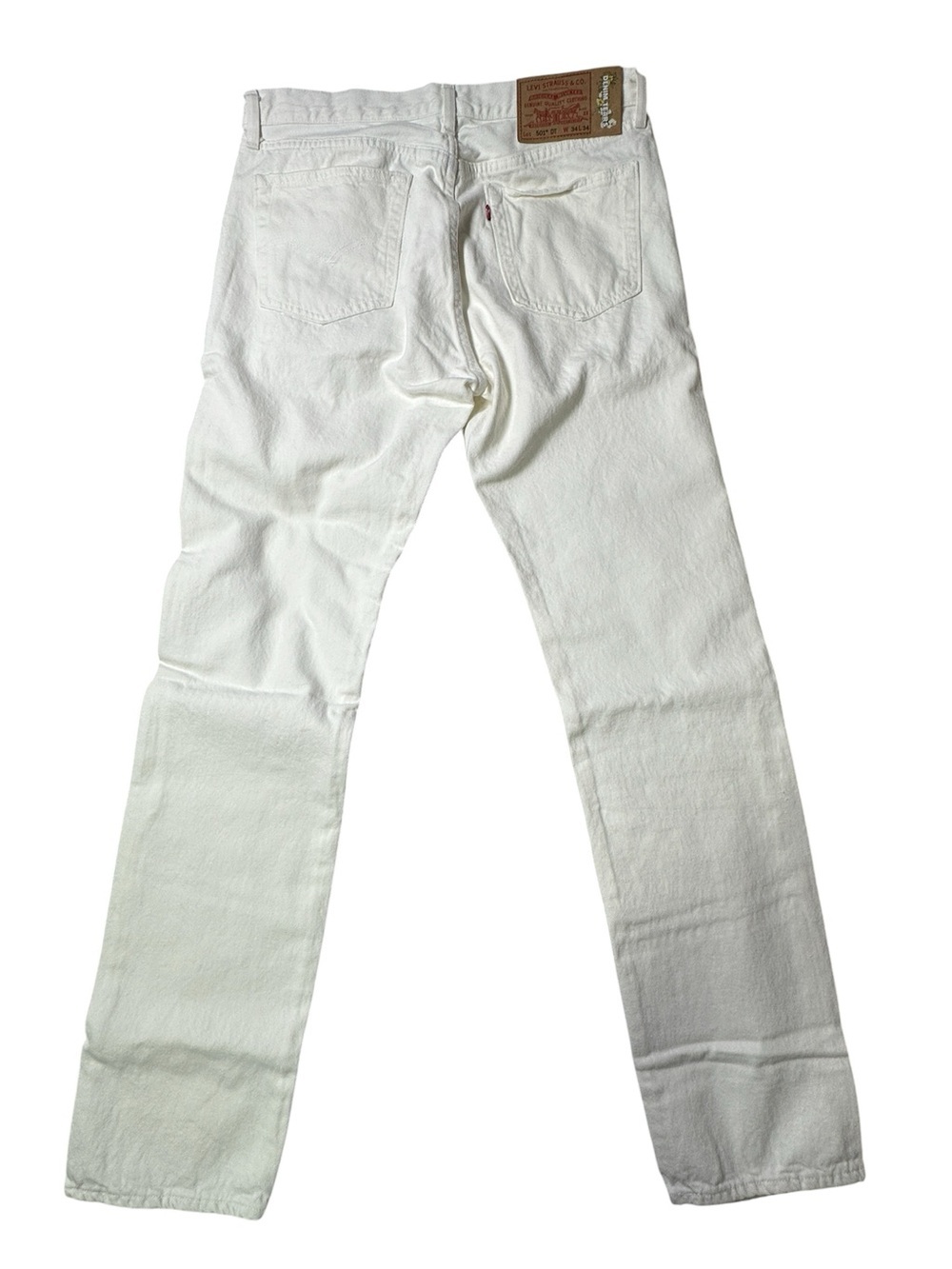 Denim Tears x Levi’s 501 White Jeans 34x34 NWT